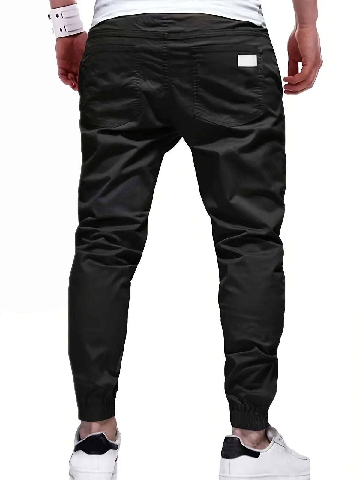New Men's Casual Sports Pants Sweatpants Male Jogger Cargo Harem Pencil Pants Trousers Multi-pocket Sweatwear