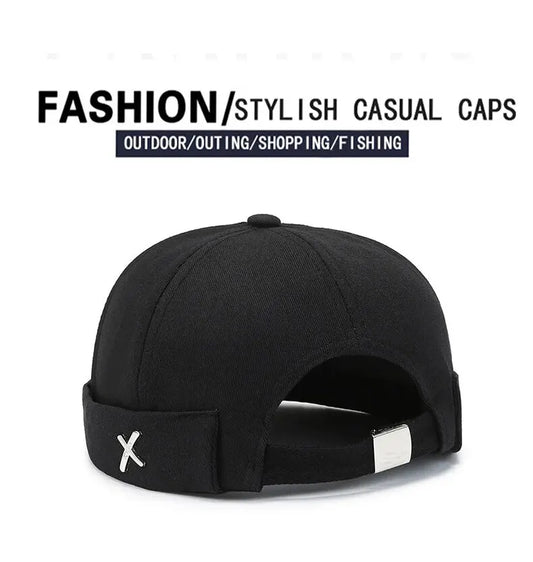Spring New Guppi Hat, Korean Version Street Hat, Personality, Beanie, Round Hat, Sailor, Landlord Hat, Men's And Women's Niche