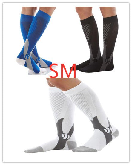Ancient Energy athletic compression socks for men and women, designed to boost stamina and improve circulation during workouts.