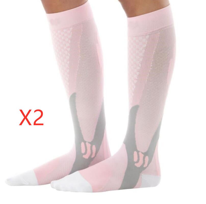 Ancient Energy athletic compression socks for men and women, designed to boost stamina and improve circulation during physical activity.