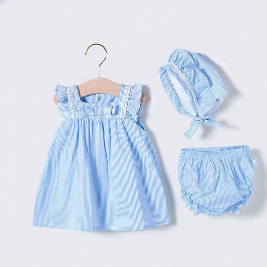 Baby girl summer dress and princess suit from Ancient Energy, featuring a lightweight, stylish outfit for warm weather.