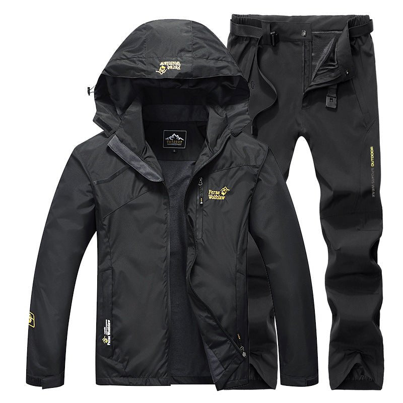 Men's spring and autumn fishing suit by Ancient Energy, thin and lightweight fishing clothing for outdoor fishing activities.