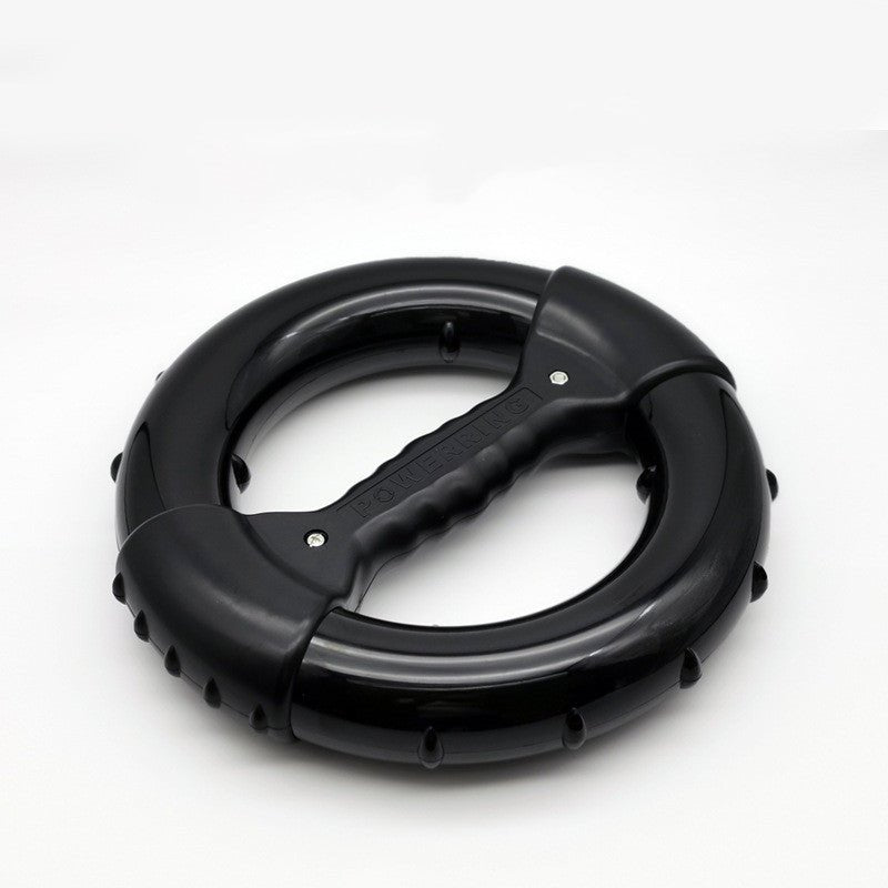 Portable Ancient Energy Ring Muscle Gym for home fitness, showing a compact exercise trainer with handles and resistance rings.