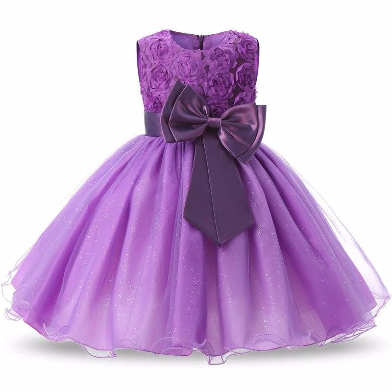 Ancient Energy princess flower girl dress with summer tutu, perfect for weddings and birthday parties, featuring floral details and a flowing skirt.