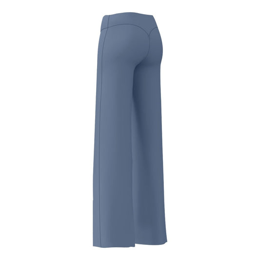 Women's straight-leg yoga pants by Ancient Energy, comfortable exercise and fitness trousers for active wear.