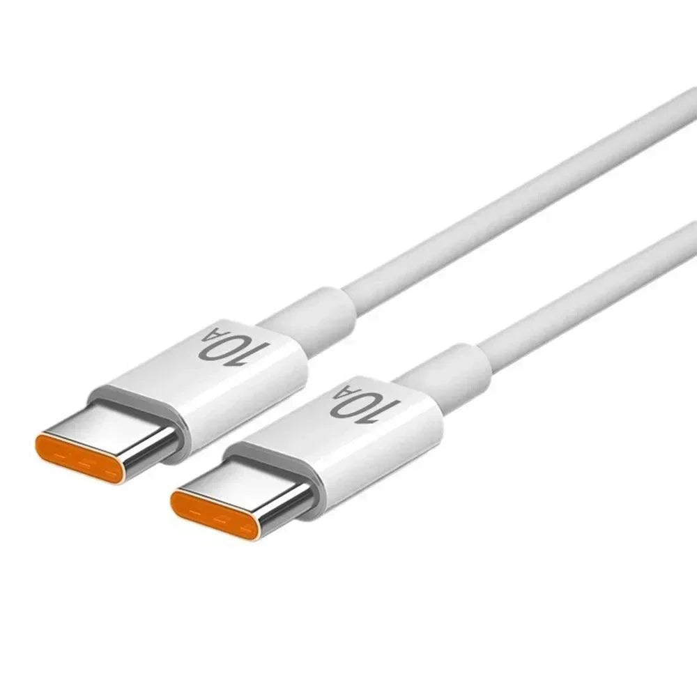 BAPPSUS 120W 10A fast charger PD dual USB-C to Type-C cable for Samsung and Mi devices, high-speed data transfer wire.