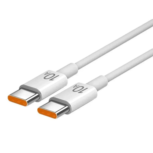 Universal 120W 10A fast charger and dual USB-C to Type-C cable by BAPPSUS, high-speed data transfer for Samsung and Mi devices.