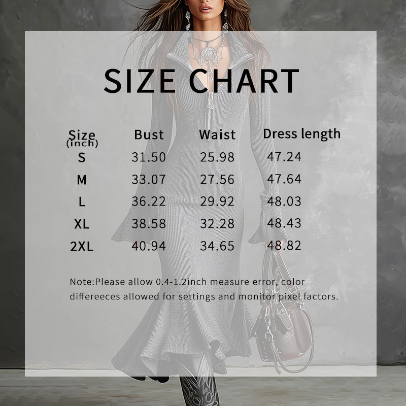 Vestido ceñido de mujer con media cremallera