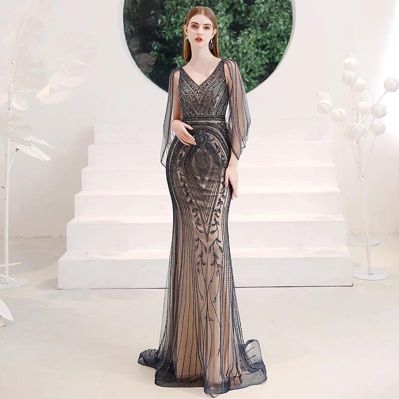 Mandotos women's fashion light luxury niche dress featuring elegant design and stylish silhouette, perfect for sophisticated occasions.