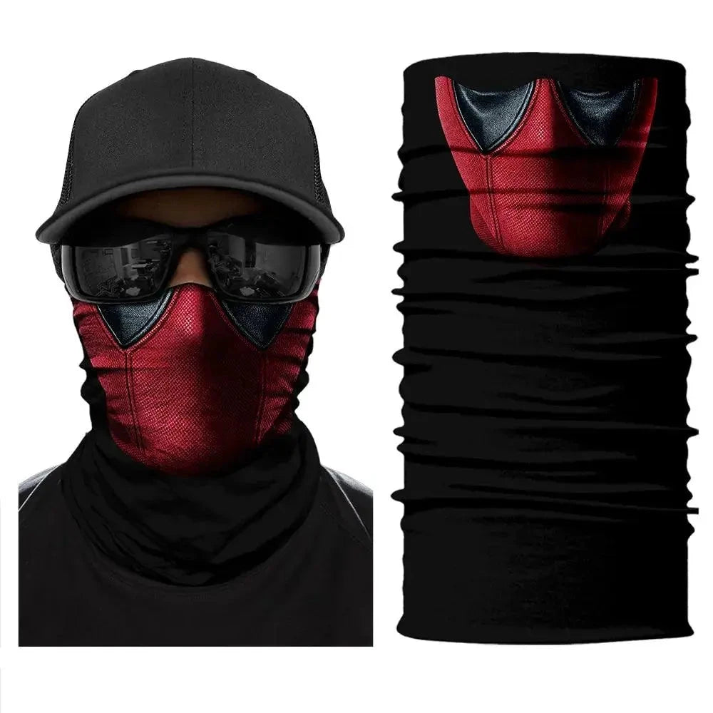 Mandotos 3D Charm Protective Mask featuring a colorful, decorative design with adjustable ear straps and breathable fabric.
