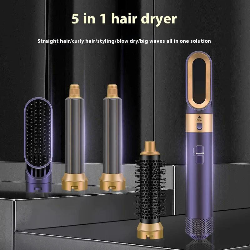 Mandotos 5-in-1 multi-head styling curler with interchangeable curling heads for versatile hair styling options.