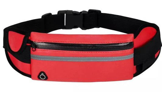 Mandotos Active Essentials waist bag with adjustable strap and multiple compartments for convenient storage.