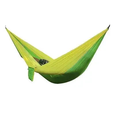 Mandotos Adventure Hammock Pack showing a lightweight hammock with camping accessories in a compact carrying case.