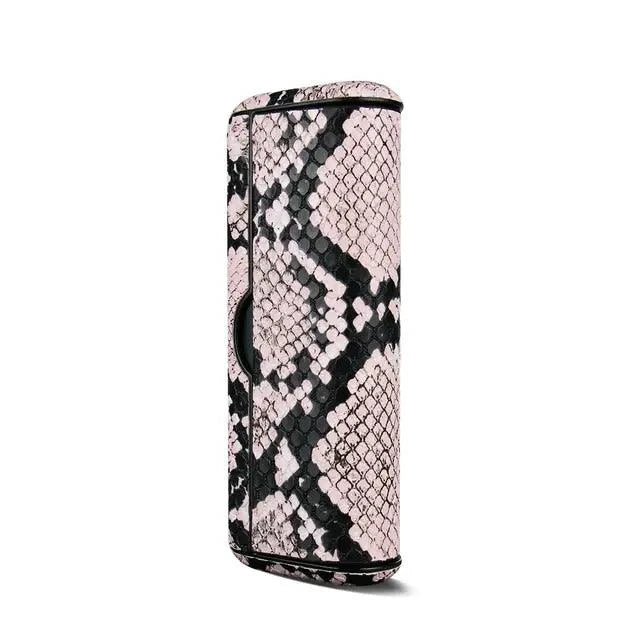 Mandotos animal snake leather case with textured snake skin pattern, designed for stylish protection of your device.