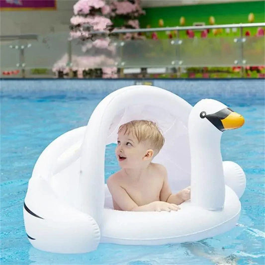 Mandotos Aqua Oasis pool float with built-in cup holder and colorful design for relaxing in the pool
