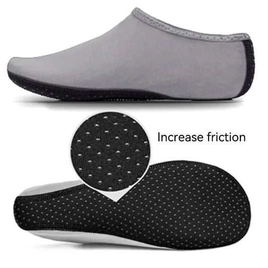 Mandotos AquaFlex unisex water shoes with quick-dry fabric, designed for beach, yoga, and swimming activities.