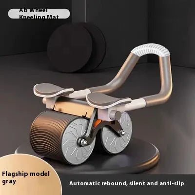 Mandotos Automatic Rebound Abdominal Wheel for core workouts, featuring a sturdy design and ergonomic handles for effective exercise.