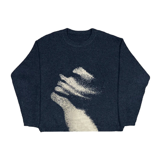 Mandotos women's autumn and winter sweater in cozy knit, featuring a stylish design and warm fit for cold weather.