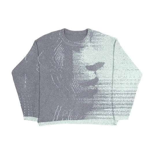 Mandotos women's autumn and winter sweater in cozy knit fabric, featuring a stylish design and warm, comfortable fit.