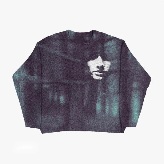 Mandotos women's autumn and winter sweater in cozy knit, featuring a stylish design for cold weather comfort.