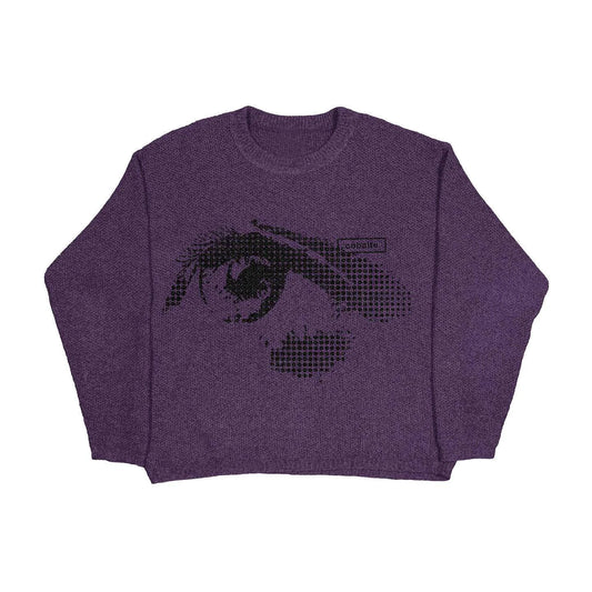 Mandotos women's autumn and winter sweater in cozy knit, featuring a warm, stylish design for cold-weather wear.