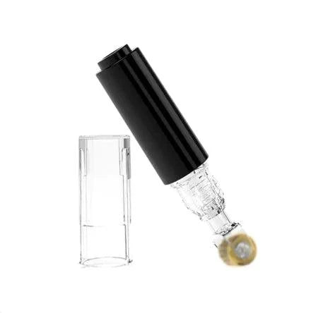 Mandotos Beard and Lip Enhancing Roller with stainless steel rolling balls for grooming and enhancing facial hair and lips.