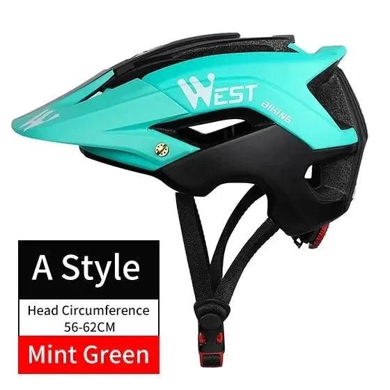 Mandotos BikeRide AirFlow helmet with multiple vents for optimal airflow and comfort during cycling.