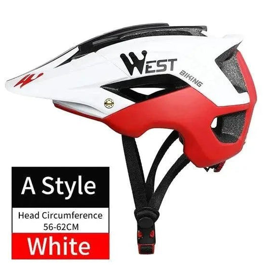 Mandotos BikeRide AirFlow helmet with multiple ventilation vents for enhanced comfort and breathability during cycling.