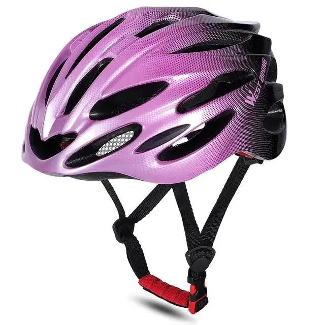 Mandotos BikeRide AirFlow Helmet showing multiple ventilation vents and sleek design for maximum comfort during cycling.