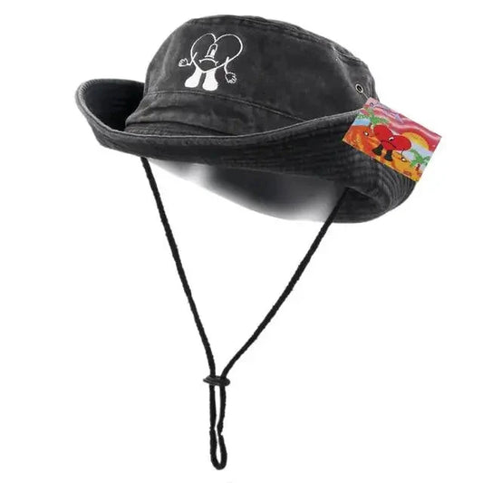 Mandotos chic embroidered travel hat featuring stylish embroidery, lightweight design, and wide brim for sun protection.