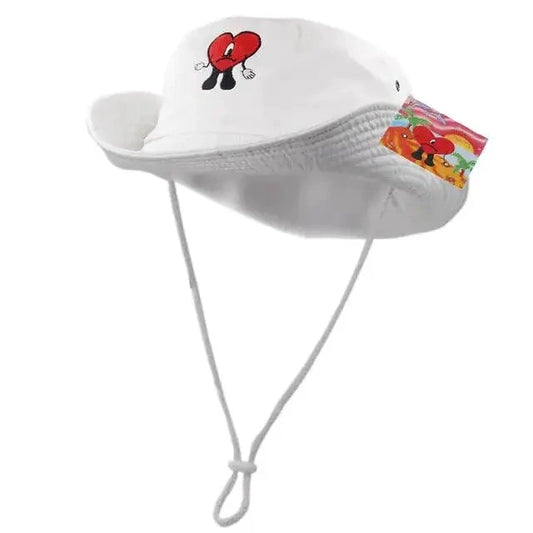 Mandotos chic embroidered travel hat with stylish embroidery and wide brim, perfect for outdoor adventures and sunny days.