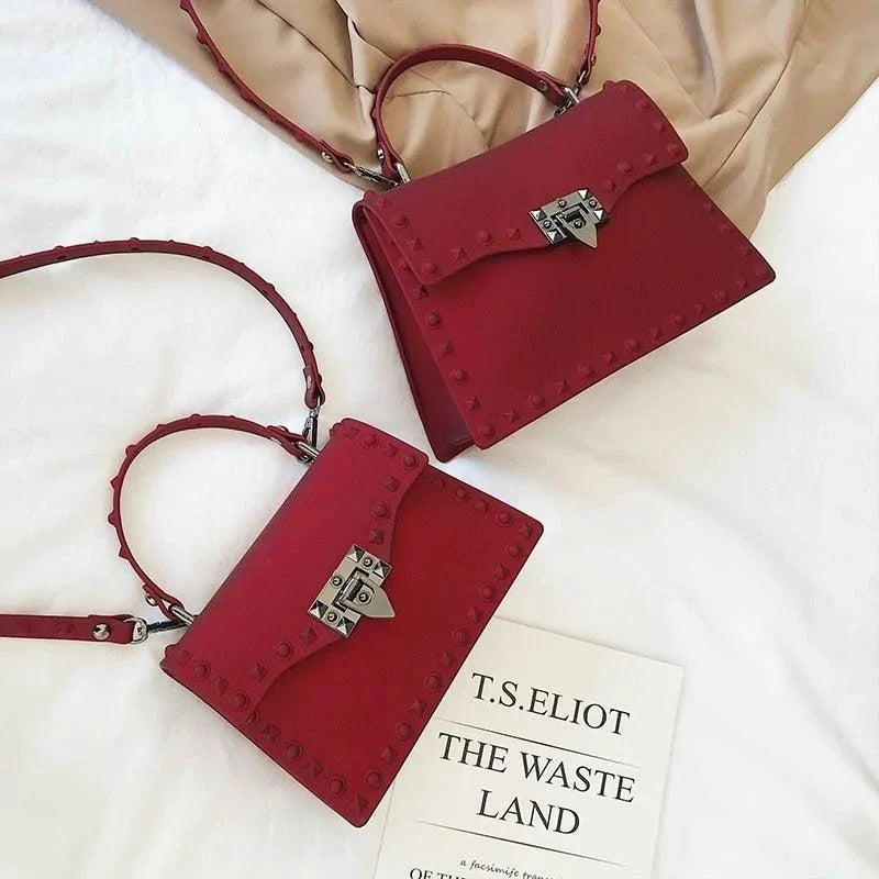 Mandotos chic PU leather sling bag with adjustable strap and stylish design, perfect for casual or evening outings.