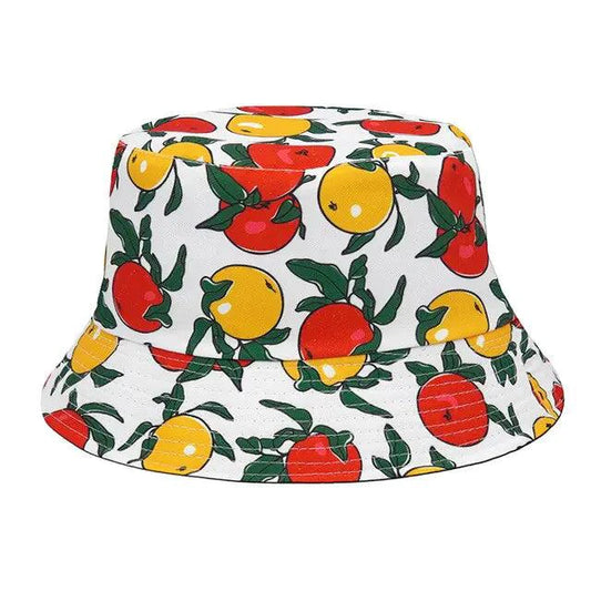 Mandotos chic unisex bucket hat with wide brim, stylish design, perfect for sun protection and casual wear.