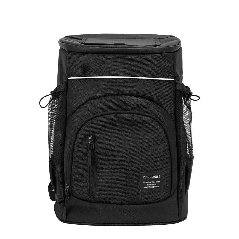 Mandotos ChillPack 33L travel cooler with insulated lid, portable design, and sturdy handles for outdoor and travel use.