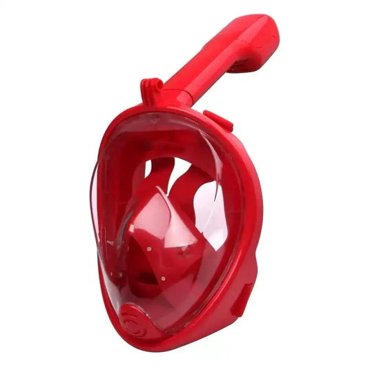 Mandotos ClearView Snorkel Mask with 180° vision and anti-fog technology for underwater exploration.