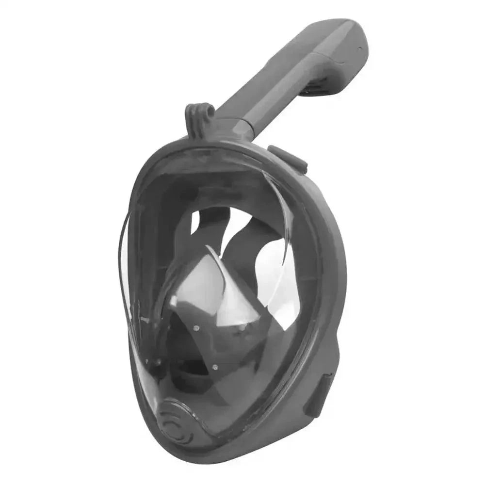 Mandotos ClearView snorkel mask with 180° vision and anti-fog technology, perfect for underwater adventures.