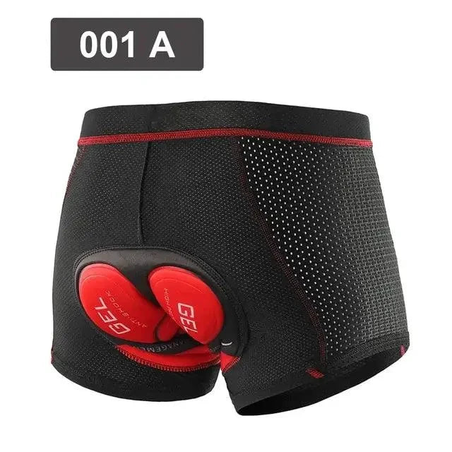 Mandotos CoolVent cycling shorts in black with breathable fabric and a fitted design for comfortable biking.