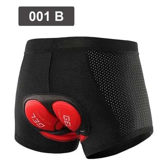 Mandotos CoolVent cycling shorts in black, featuring breathable fabric and a snug fit for comfortable bike rides.