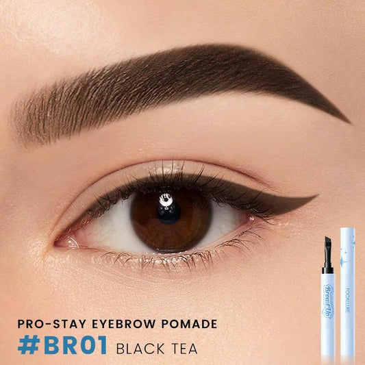Mandotos 2-in-1 3D eyebrow gel and eyeliner pencil in three colors, waterproof, long-lasting eyebrow pomade and makeup enhancer.