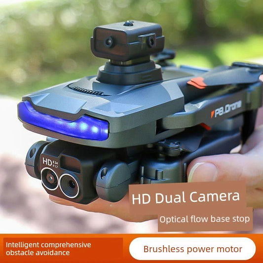 MANDOTOS HD drone for aerial photography, remote control quadcopter with camera, compact design for capturing high-quality images.