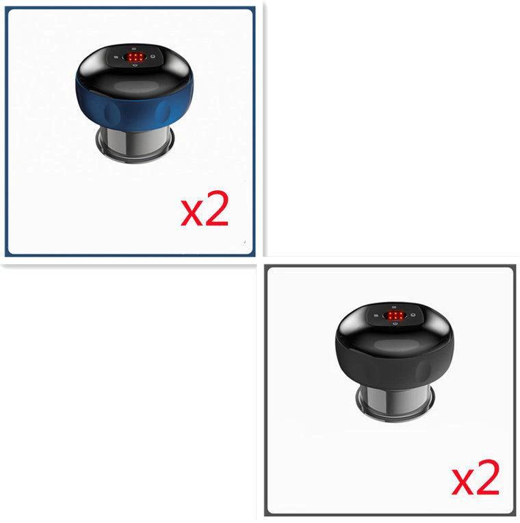 Mandotos electric cupping massage device with vacuum therapy, showcasing its sleek design and multiple therapy cups.