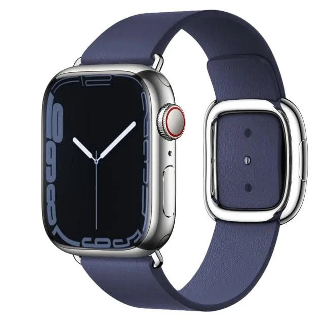 Elegant leather strap by MANDOTOS featuring smooth, high-quality leather and versatile design for stylish accessories.