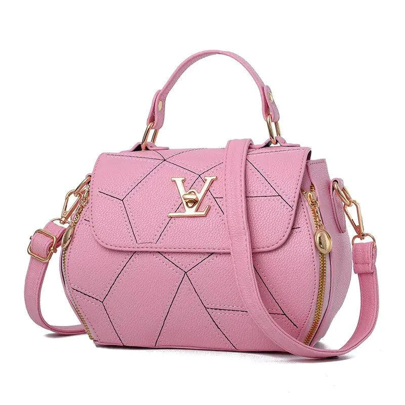 Elegant MANDOTOS leather tote bag with sleek design, featuring sturdy handles and smooth leather finish.