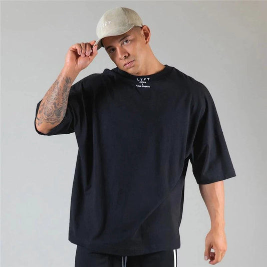 Mandotos Japan & UK cotton shirt for gym, featuring a comfortable fit and stylish design for activewear enthusiasts.