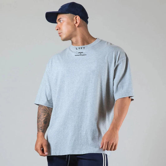 Mandotos Japan & UK cotton shirt for gym, featuring a comfortable fit and stylish design for active wear.