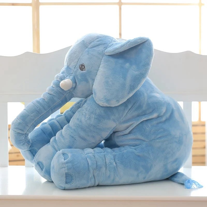 Soft plush Cuddly Elephant Sleep Pal by MANDOTOS INTERNATIONAL, featuring a cuddly elephant toy ideal for comforting sleep.