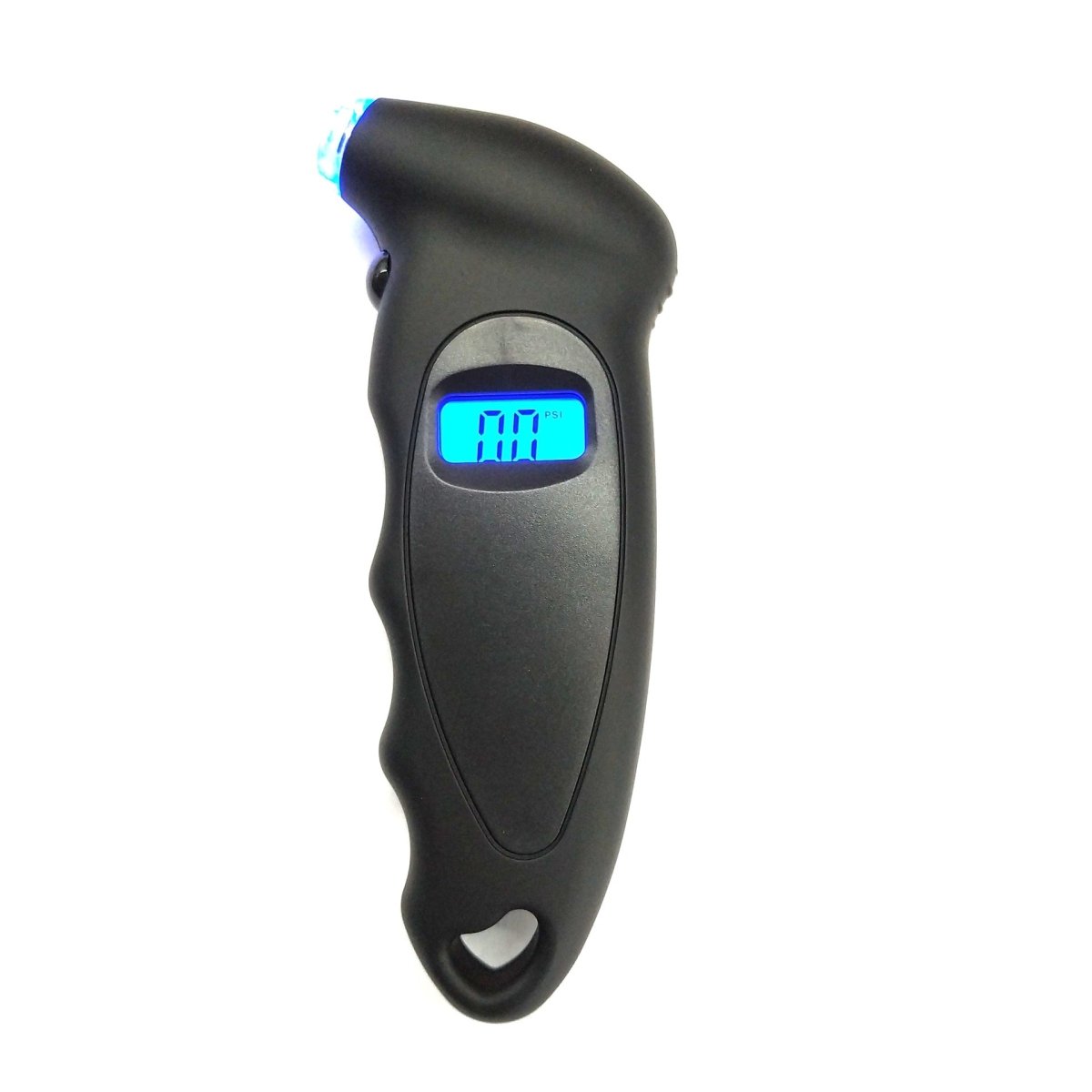 Mandotos International Smart Tire Pressure Monitor displaying digital readout on a vehicle dashboard for accurate tire pressure tracking.