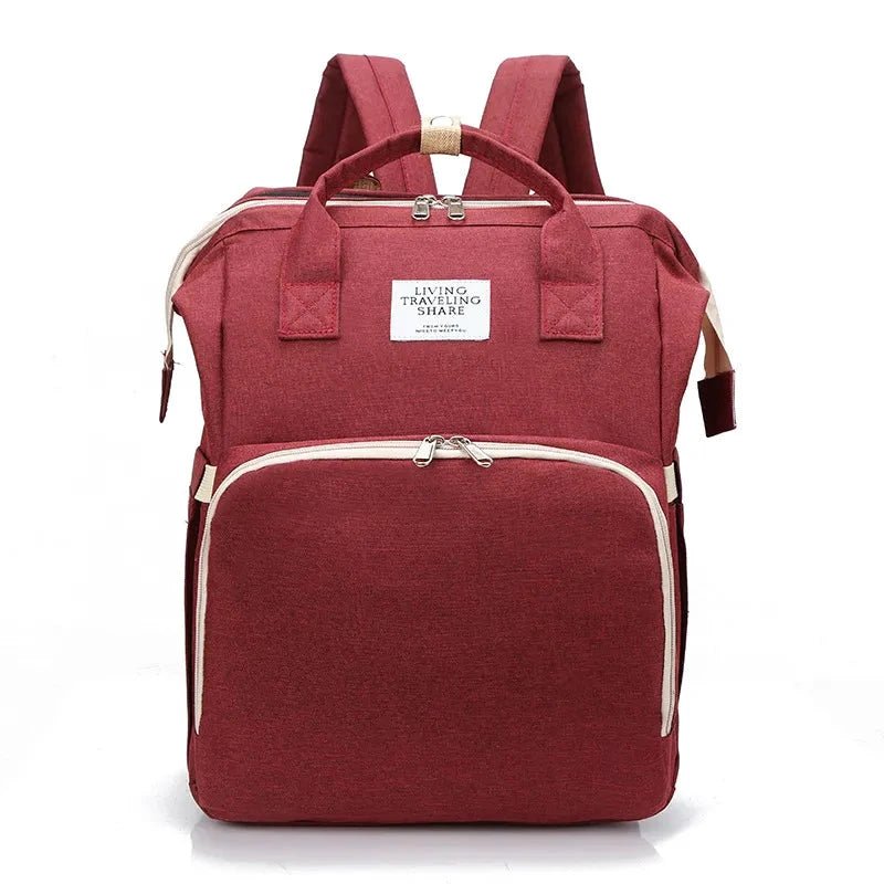 Large-capacity Mommy Bag by MANDOTOS featuring multiple compartments and durable fabric for organized parenting on the go.