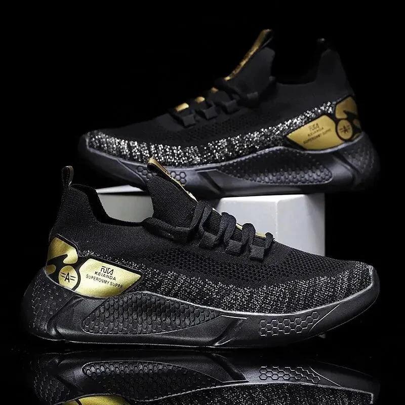 Men's athletic trainer shoes by MANDOTOS featuring breathable mesh uppers and supportive soles for active sports and workouts.