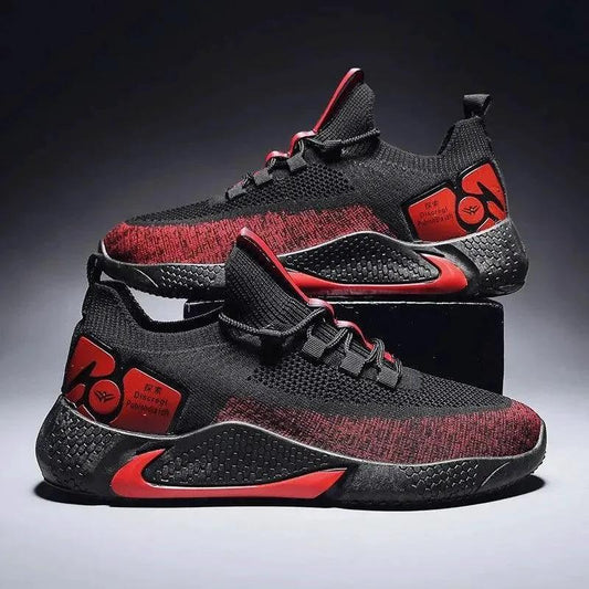 Men's athletic trainer shoes by MANDOTOS, lightweight sneakers with breathable mesh and supportive rubber soles for active wear.